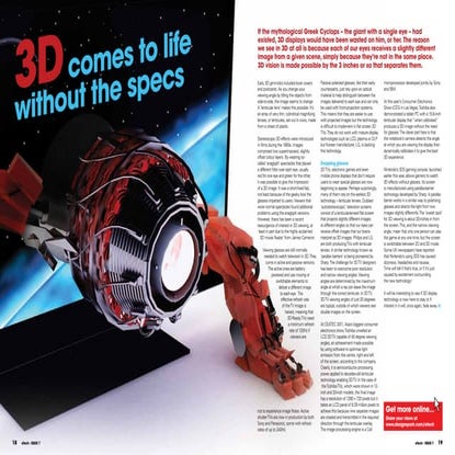 3D comes to life without the specs