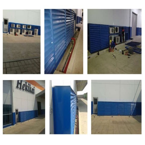 Hekikai Steel Louvre Project