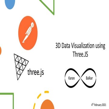 3D Data Visualization Using Three.js