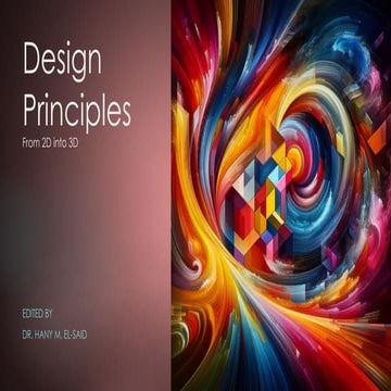 Converting design principles from 2D into 3D.ppsx