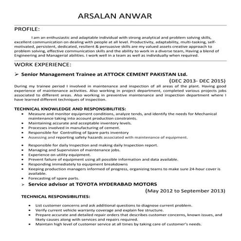 CV Shiva-Sr. Time Keeper | DOC