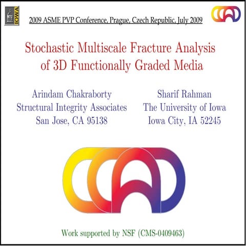 Probabilistic 3D Fracture