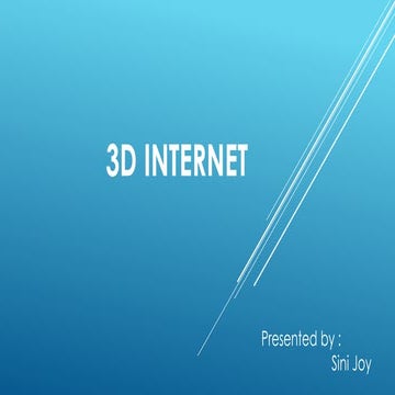 3d internet