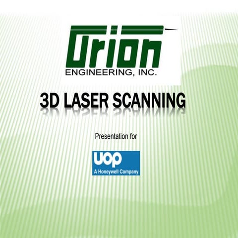 3D Laser Scanning 