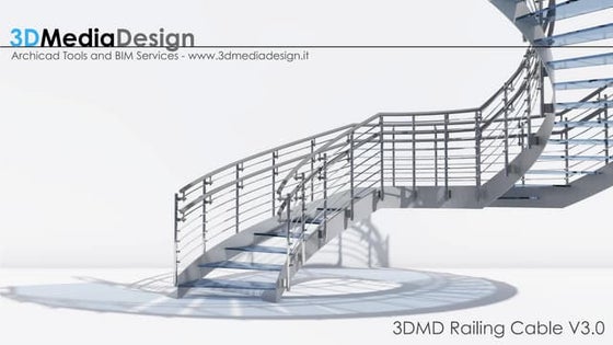 Archicad 3DMD Railing Panel Bar Outer -Details | PDF