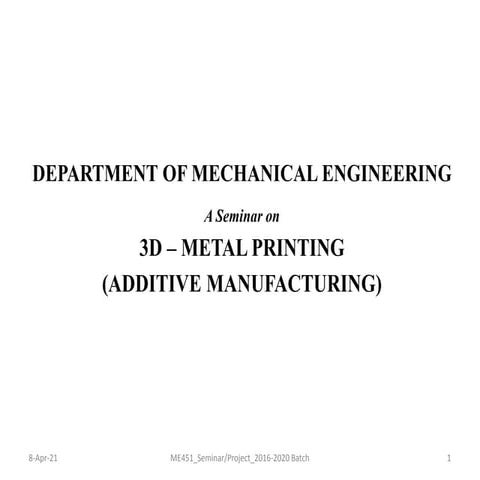 3d metal printing