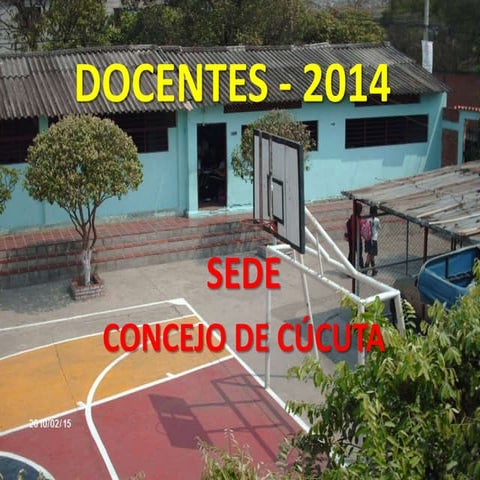 DOCENTES SEDE CONCEJO DE CÚCUTA