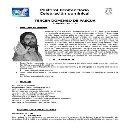 3º domingo pascua