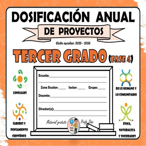 4° Dosificación anual (2025-2026) - Profe Diaz.pdf