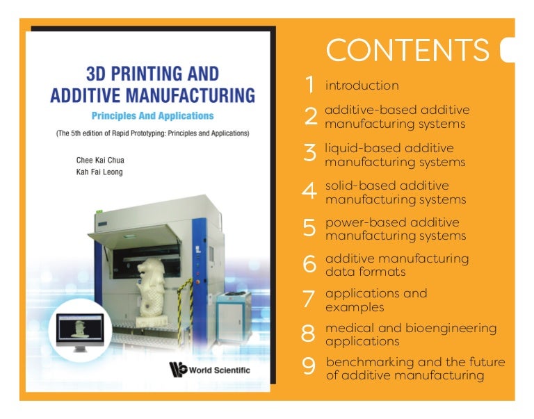 3D Printing and Additive Manufacturing - Principles and ...
