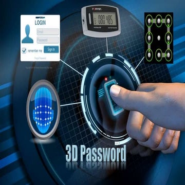 3 d password