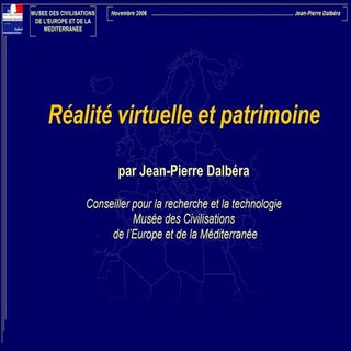 3d et patrimoine culturel (exposé d...