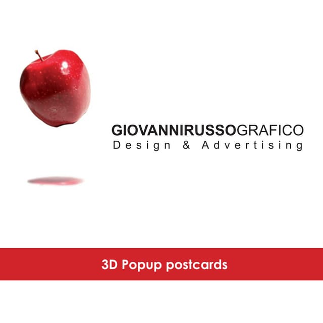 3D Popup Brochure