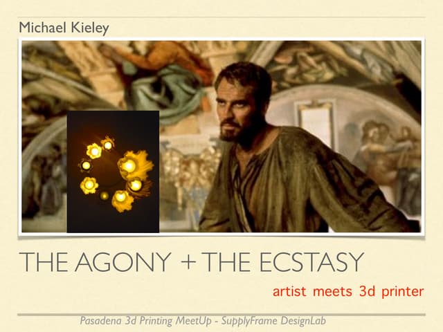 3d printing: the agony and the ecstasy