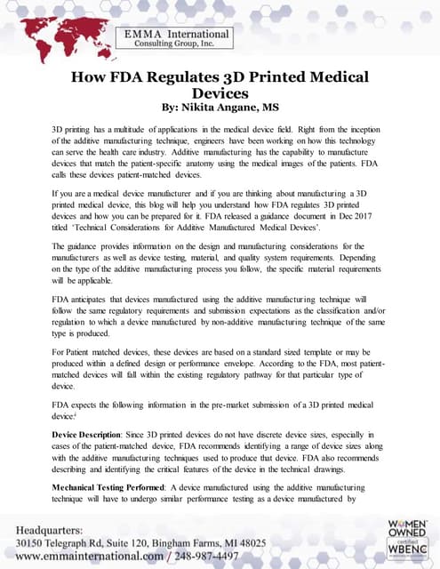 Quality System Requirements 21 CFR Part 820 and Labelling Requirements ...