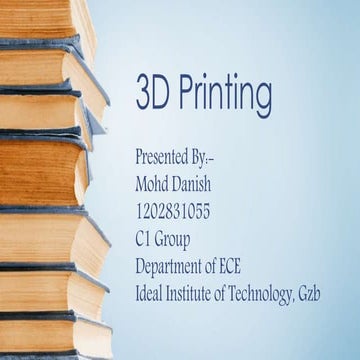 3D printing