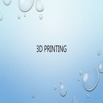 3d printing & Modeling 