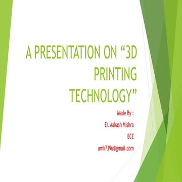 3D printing Technology