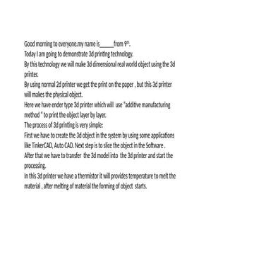 3d Printing Pptx 3d Printer It Is All About 3d Printer Image And It Is