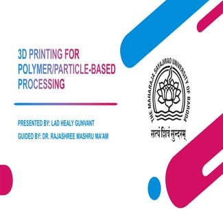 3 d printing for polymer