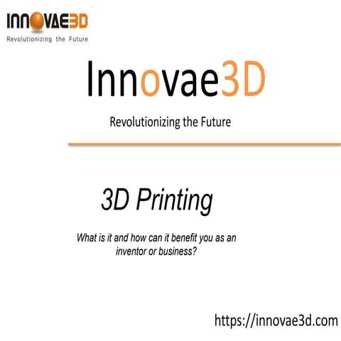3 d printing ppt 