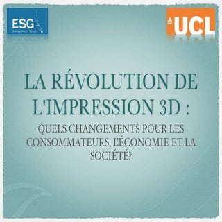 [Paris 3DPrintShow] Impression 3D :...