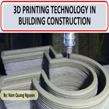 3D PRITING TECHNOLOGHY IN BUILDING CONTRUCTION.ppt
