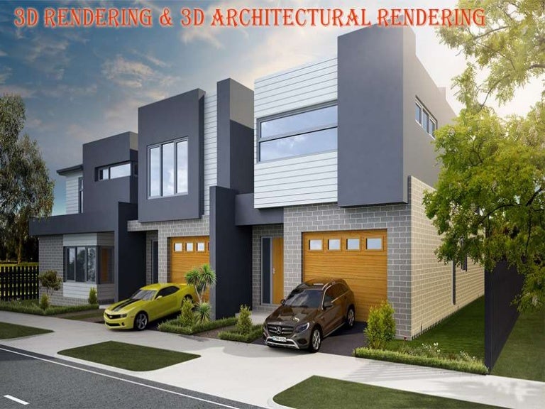 3d Rendering And 3d Architectural Rendering