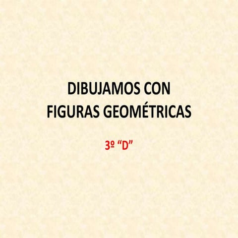 3º "D" DIBUJO