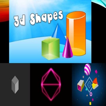 3D Shapes - Properties of 3D Shapes