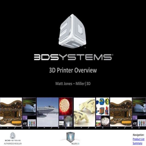 3D Systems printer overview - ProX 500 SLS (EN)