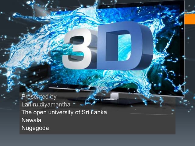 3 d technology