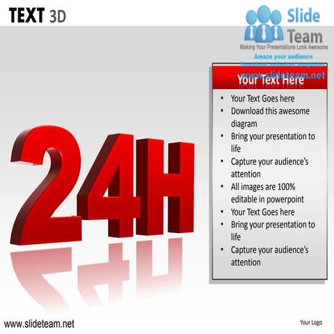 3d text powerpoint slides. | PDF | Computer Software and Applications ...