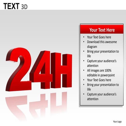 3d text powerpoint templates