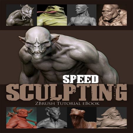 3dtotal speed sculpting zbrush tutorial.