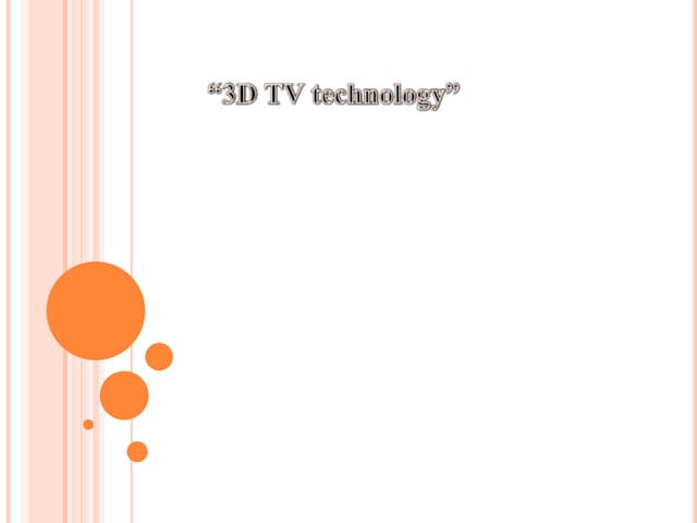 3 d tv