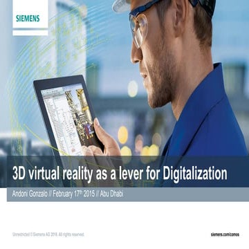 3D Virtual Reality as a lever for digitalization final
