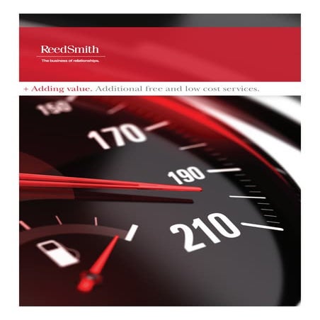 Reed Smith Value Added Services