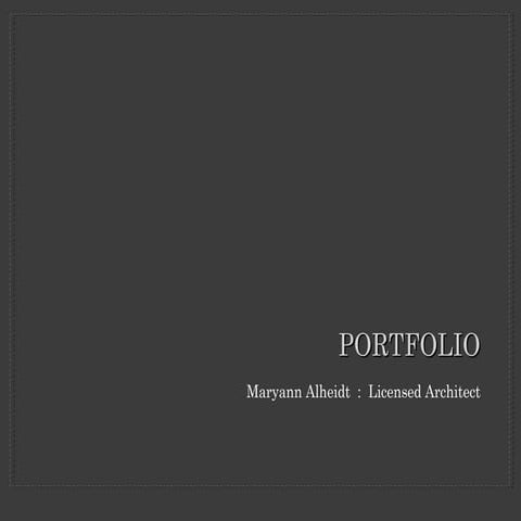 Professional Portfolio Abridged