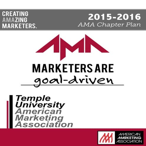 AMA Chapter Plan 2015-2016
