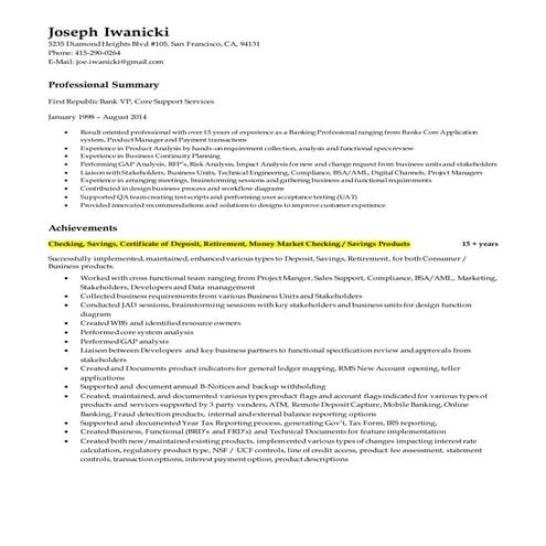 JoeIwanicki_Resume_nov212014