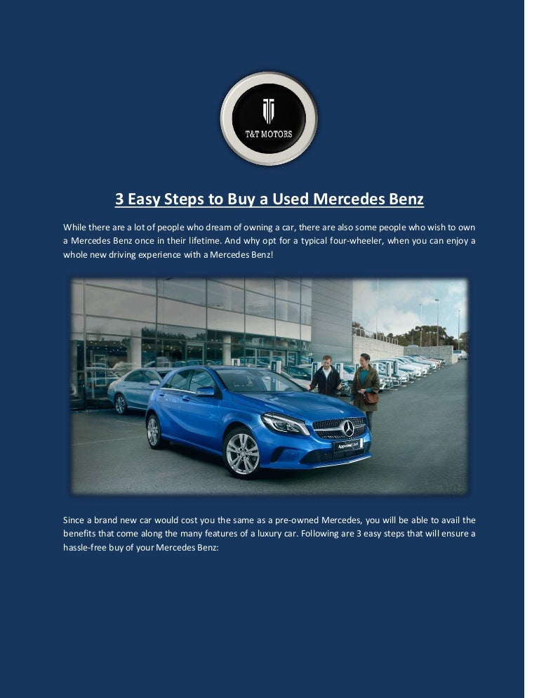 what can i used to buy benz