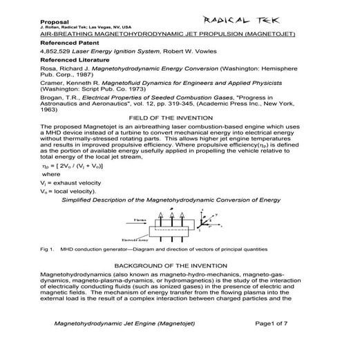 Plasma propulsion engine | PPTX