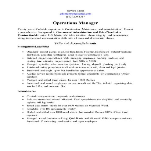 new resume 6-15