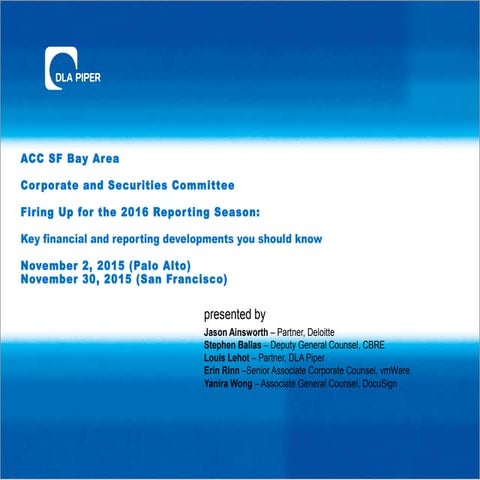 ACC Presentation (November 2015)