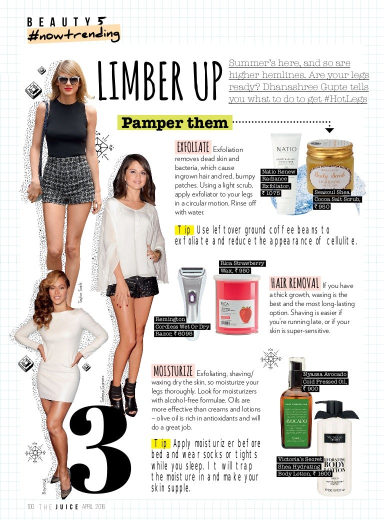 Pg 100 101 Summer Legs
