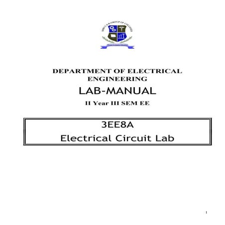 Electrical Circuit Lab