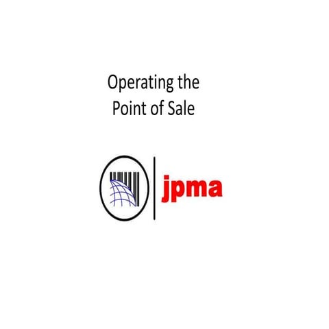 JPMA WIC 3 - Employee Sign-On / Off and Balance Inquiry