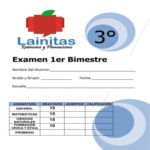 3er grado   bimestre 1(11-12)