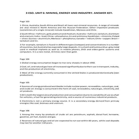 3 eso. unit 6